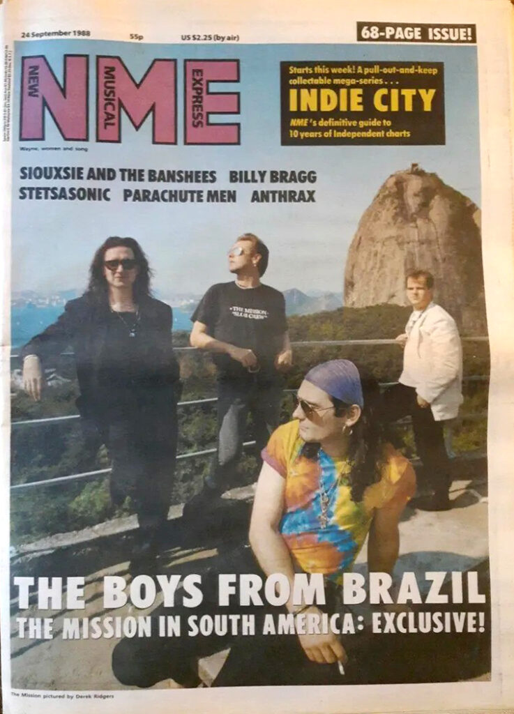 NME cover, 24 September 1988