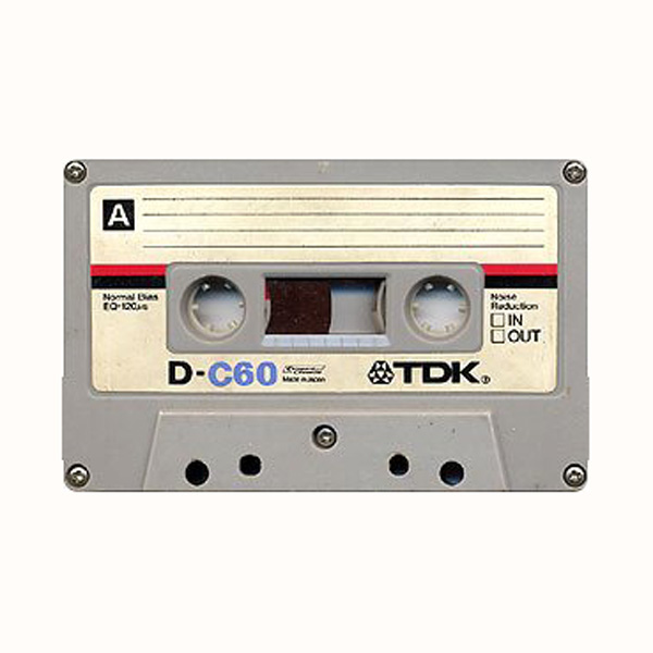 TDK C60 audio cassette