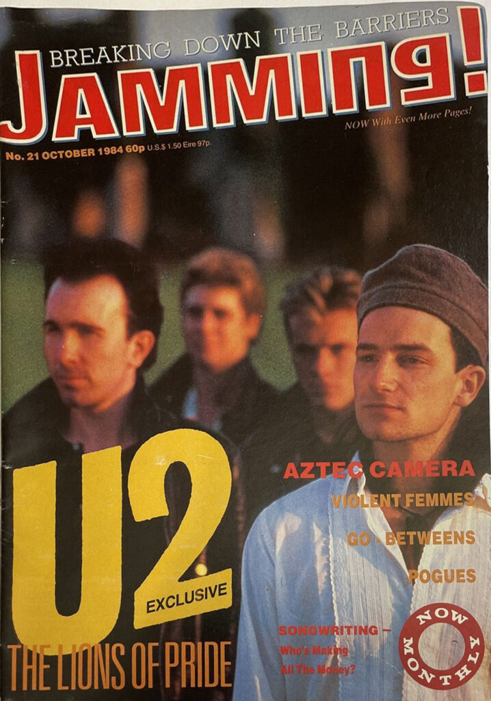 Jamming cover, October 1984