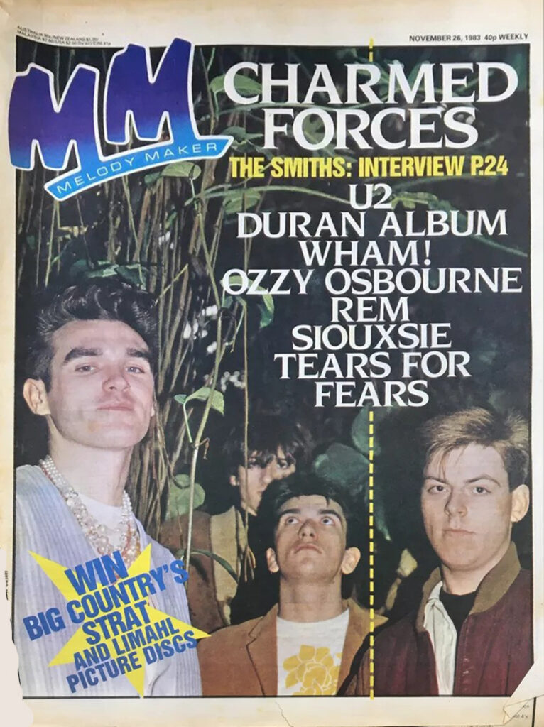 Melody Maker cover, 26 November 1983