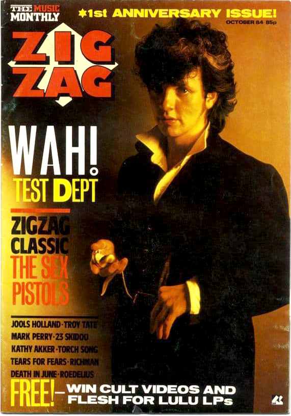 Zigzag cover, October 1984