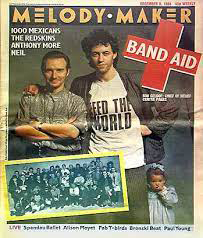 Melody Maker, cover 8 december 1984