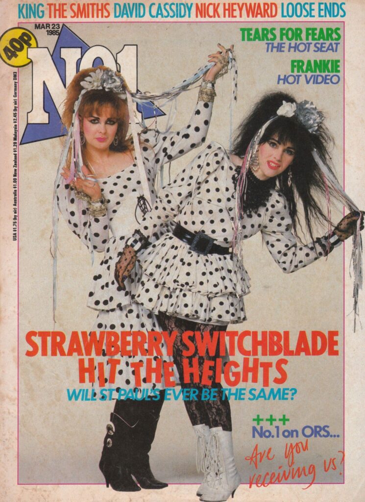 No 1 magazine cover, 23 March 1985