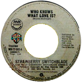 Who Knows What Love Is?, Filipino label