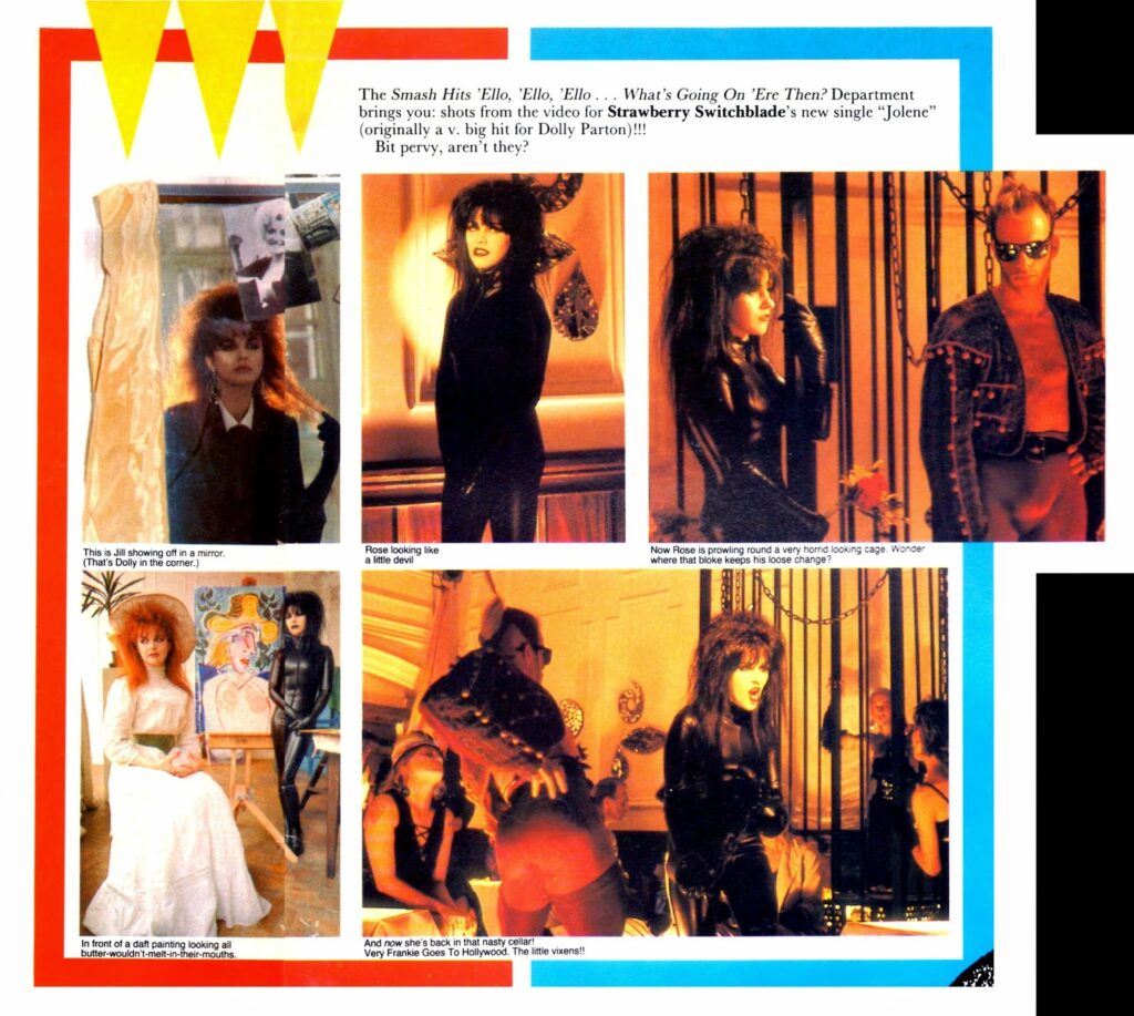 Smash Hits photo feature, 11 September 1985